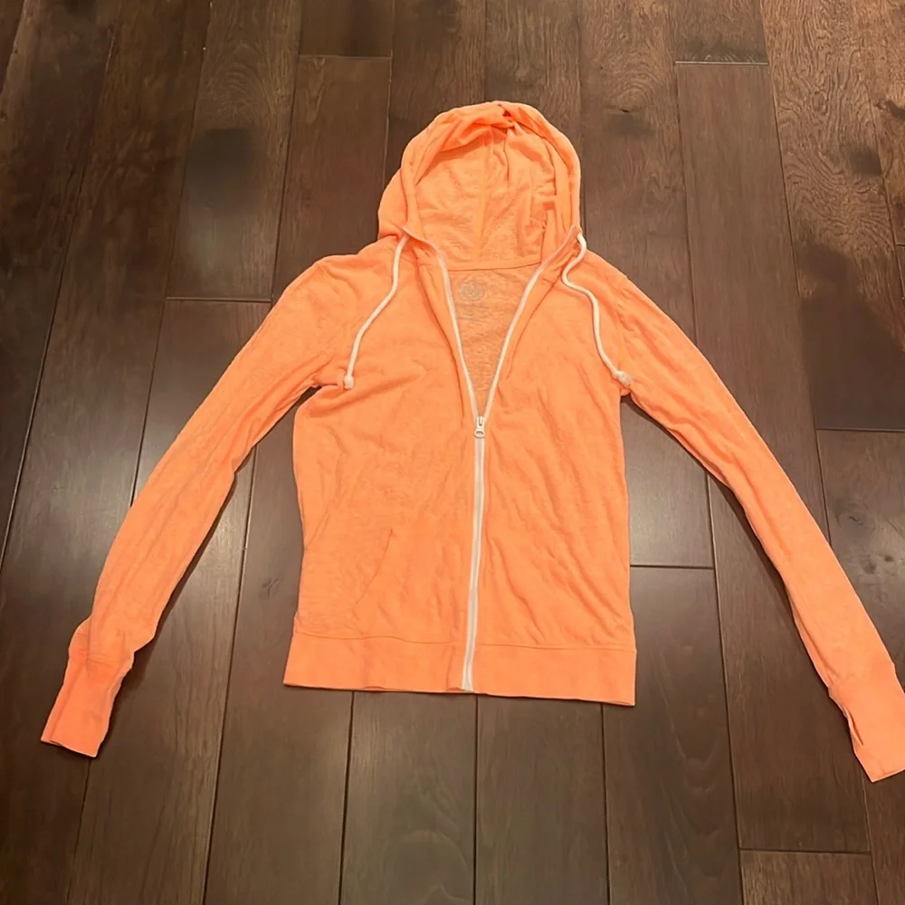 Zip up hoodie size small orange - Picture 1 of 7